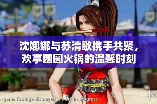 沈娜娜与苏清歌携手共聚，欢享团圆火锅的温馨时刻