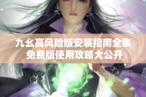 九幺高风险版安装指南全集 免费版使用攻略大公开