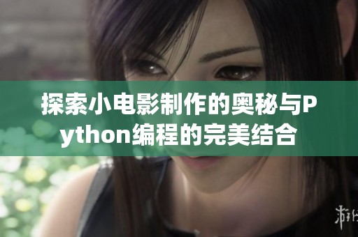 探索小电影制作的奥秘与Python编程的完美结合