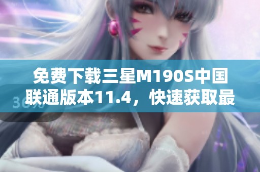 免费下载三星M190S中国联通版本11.4，快速获取最新资源指南
