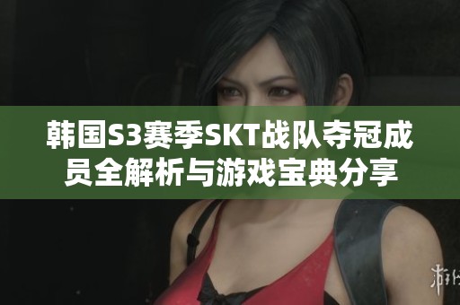 韩国S3赛季SKT战队夺冠成员全解析与游戏宝典分享