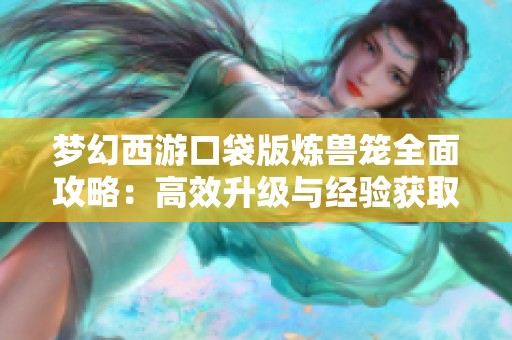 梦幻西游口袋版炼兽笼全面攻略：高效升级与经验获取秘诀解析
