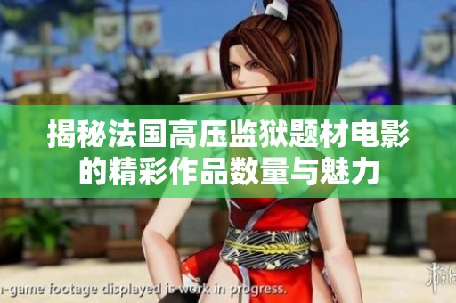 揭秘法国高压监狱题材电影的精彩作品数量与魅力