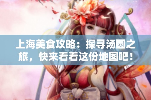 上海美食攻略：探寻汤圆之旅，快来看看这份地图吧！