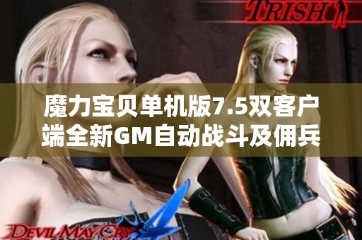魔力宝贝单机版7.5双客户端全新GM自动战斗及佣兵功能解析