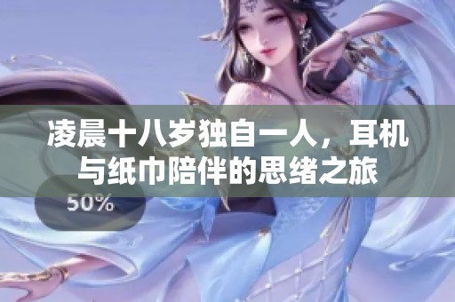 凌晨十八岁独自一人，耳机与纸巾陪伴的思绪之旅
