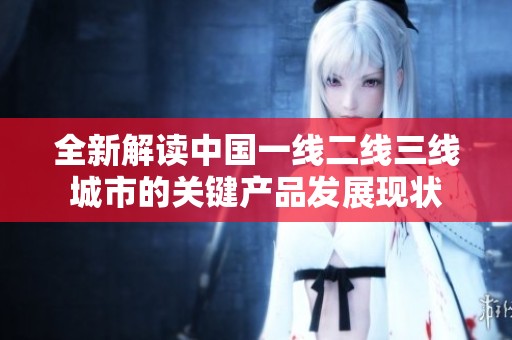 全新解读中国一线二线三线城市的关键产品发展现状