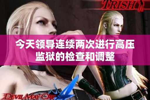 今天领导连续两次进行高压监狱的检查和调整