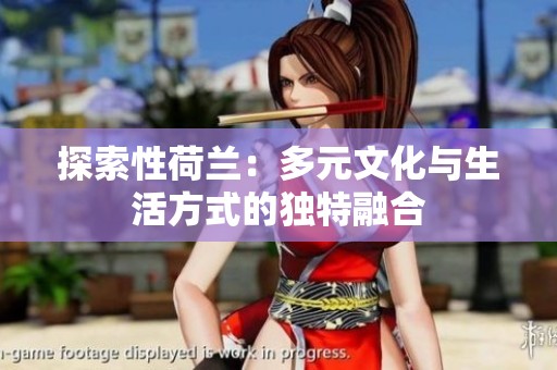 探索性荷兰：多元文化与生活方式的独特融合