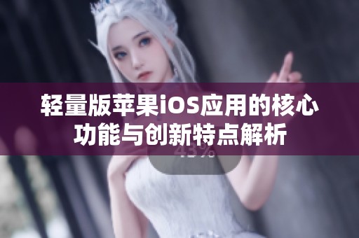 轻量版苹果iOS应用的核心功能与创新特点解析