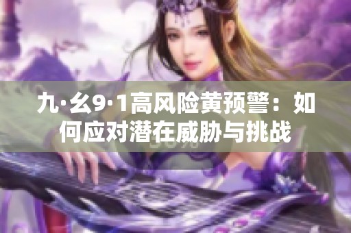 九·幺9·1高风险黄预警：如何应对潜在威胁与挑战