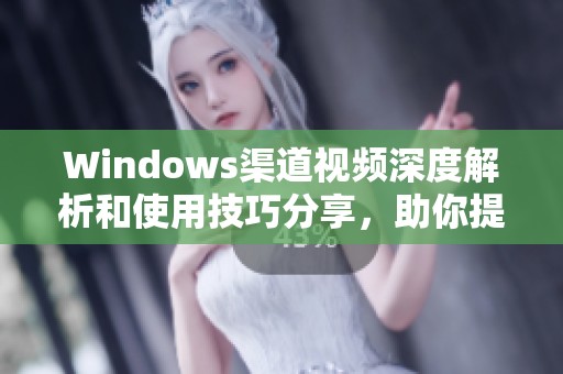Windows渠道视频深度解析和使用技巧分享，助你提升操作效率