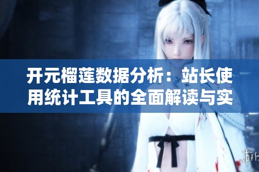 开元榴莲数据分析：站长使用统计工具的全面解读与实践