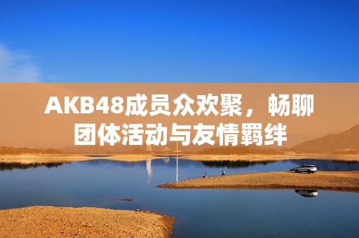 AKB48成员众欢聚，畅聊团体活动与友情羁绊