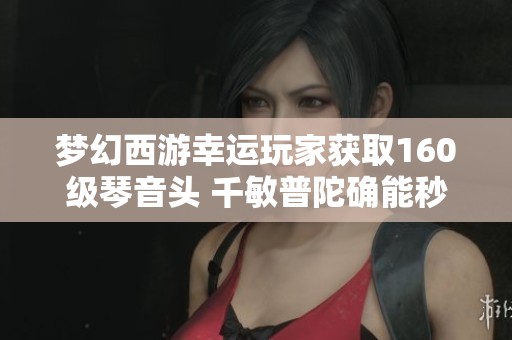 梦幻西游幸运玩家获取160级琴音头 千敏普陀确能秒多少对手