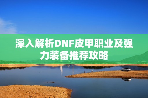 深入解析DNF皮甲职业及强力装备推荐攻略