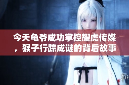 今天龟爷成功掌控耀虎传媒，猴子行踪成谜的背后故事