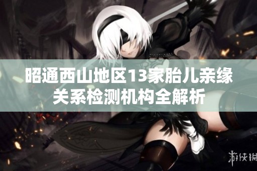 昭通西山地区13家胎儿亲缘关系检测机构全解析