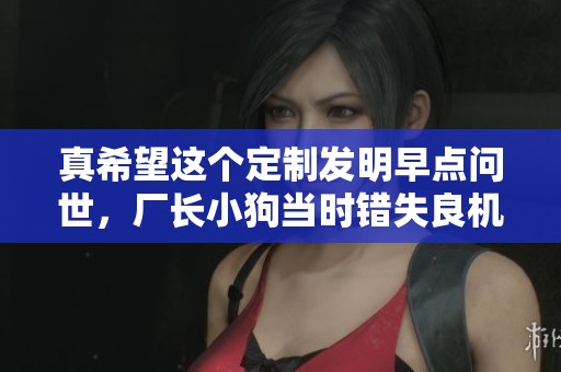 真希望这个定制发明早点问世，厂长小狗当时错失良机，令人感到遗憾