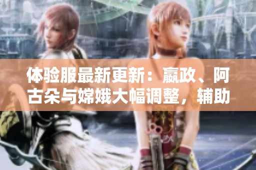 体验服最新更新：嬴政、阿古朵与嫦娥大幅调整，辅助装备也进行变动分析