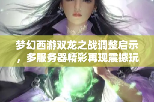 梦幻西游双龙之战调整启示，多服务器精彩再现震撼玩家