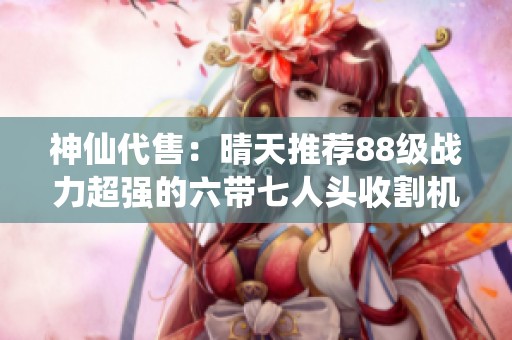神仙代售：晴天推荐88级战力超强的六带七人头收割机