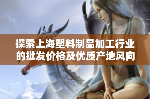 探索上海塑料制品加工行业的批发价格及优质产地风向标