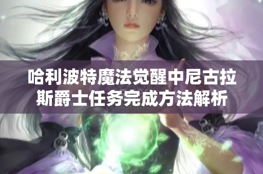 哈利波特魔法觉醒中尼古拉斯爵士任务完成方法解析