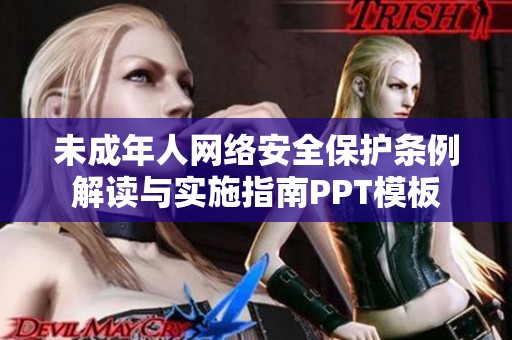 未成年人网络安全保护条例解读与实施指南PPT模板