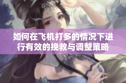 如何在飞机打多的情况下进行有效的挽救与调整策略