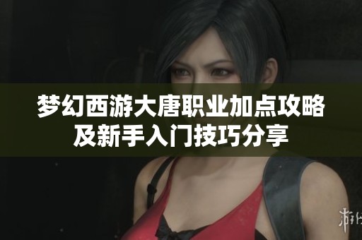 梦幻西游大唐职业加点攻略及新手入门技巧分享