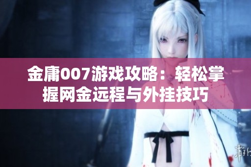 金庸007游戏攻略：轻松掌握网金远程与外挂技巧