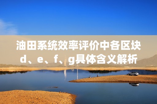 油田系统效率评价中各区块d、e、f、g具体含义解析