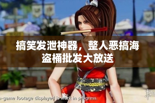 搞笑发泄神器，整人恶搞海盗桶批发大放送